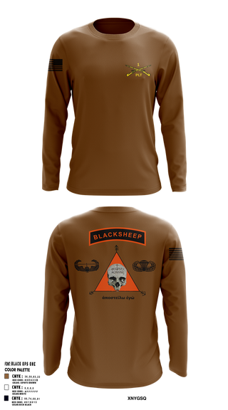 Long Sleeve Performance Shirt, 1st PLT B Co 1-173IN, , Teamtime, Team time, sublimation, custom sports apparel, team uniforms, spirit wear, spiritwear, sports uniforms, custom shirts, team store, custom team store, fundraiser sports, apparel fundraiser
