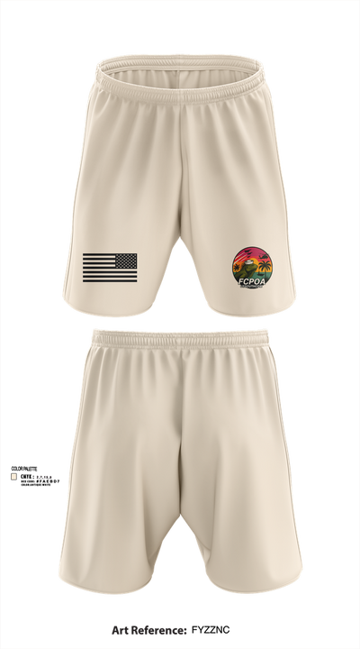 USSOUTHCOM FCPOA 52143892 Athletic Shorts With Pockets - 3