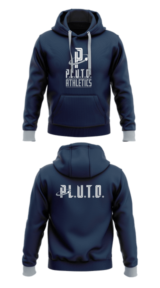 Hoodie, P.L.U.T.O., , Teamtime, Team time, sublimation, custom sports apparel, team uniforms, spirit wear, spiritwear, sports uniforms, custom shirts, team store, custom team store, fundraiser sports, apparel fundraiser