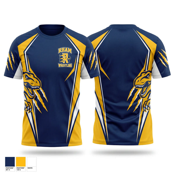 Football Jersey, RHAM RAPTORS, Wrestling, Teamtime, Team time, sublimation, custom sports apparel, team uniforms, spirit wear, spiritwear, sports uniforms, custom shirts, team store, custom team store, fundraiser sports, apparel fundraiser