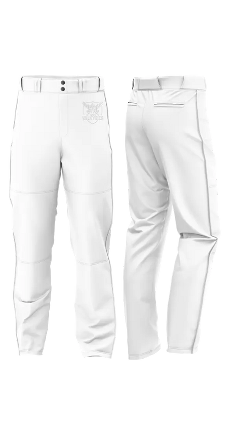 Baseball Pants, Eastern Iowa Valkyries, Softball, Teamtime, Team time, sublimation, custom sports apparel, team uniforms, spirit wear, spiritwear, sports uniforms, custom shirts, team store, custom team store, fundraiser sports, apparel fundraiser