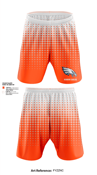 Athletic Shorts With Pockets, Robbins Eagles, , Teamtime, Team time, sublimation, custom sports apparel, team uniforms, spirit wear, spiritwear, sports uniforms, custom shirts, team store, custom team store, fundraiser sports, apparel fundraiser