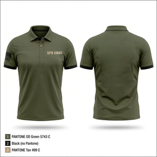 Smyrna SWAT 38156173 Short Sleeve Performance Polo - 1