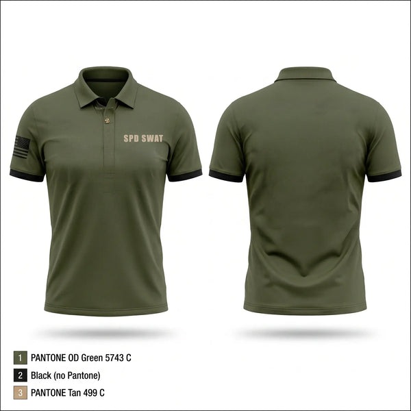 Smyrna SWAT 38156173 Short Sleeve Performance Polo - 1