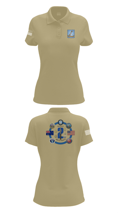 AMSP Sem 2 60045387 Women's Short Sleeve Performance Polo  - 95