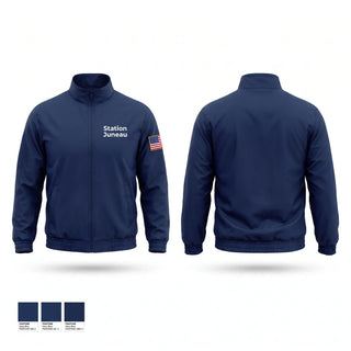 Windbreaker, Station Juneau, Coast Guard, Teamtime, Team time, sublimation, custom sports apparel, team uniforms, spirit wear, spiritwear, sports uniforms, custom shirts, team store, custom team store, fundraiser sports, apparel fundraiser