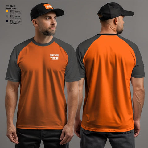 Short Sleeve Performance Shirt, Snyder Tigers, Baseball, Teamtime, Team time, sublimation, custom sports apparel, team uniforms, spirit wear, spiritwear, sports uniforms, custom shirts, team store, custom team store, fundraiser sports, apparel fundraiser