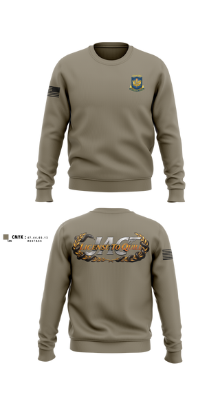 Crew Neck Sweatshirt, TJAGCLS, Army, Teamtime, Team time, sublimation, custom sports apparel, team uniforms, spirit wear, spiritwear, sports uniforms, custom shirts, team store, custom team store, fundraiser sports, apparel fundraiser
