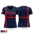 Eastham FD 66959468 Women's Short Sleeve V-neck Shirt - 1