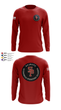 AFJROTC MS-081 DRONE TEAM 88778530 Long Sleeve Performance Shirt 4