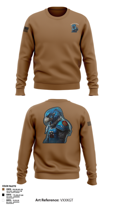 Battlehawks 56996020 Crew Neck Sweatshirt - 1