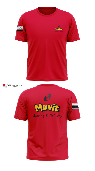 Muvit 8063137 Short Sleeve Performance Shirt - 15