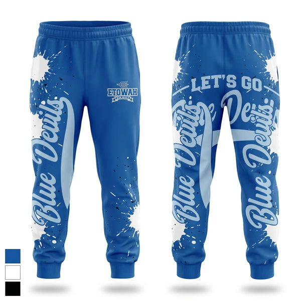 Sweatpants, Etowah, Spirit Store, Teamtime, Team time, sublimation, custom sports apparel, team uniforms, spirit wear, spiritwear, sports uniforms, custom shirts, team store, custom team store, fundraiser sports, apparel fundraiser