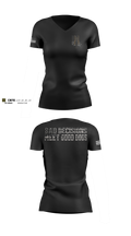 MTPD K9 Unit 70976599 Women's Short Sleeve V-neck Shirt - 100