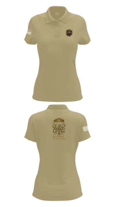 NAS Patuxent River 87984476 Women's Short Sleeve Performance Polo  - 90