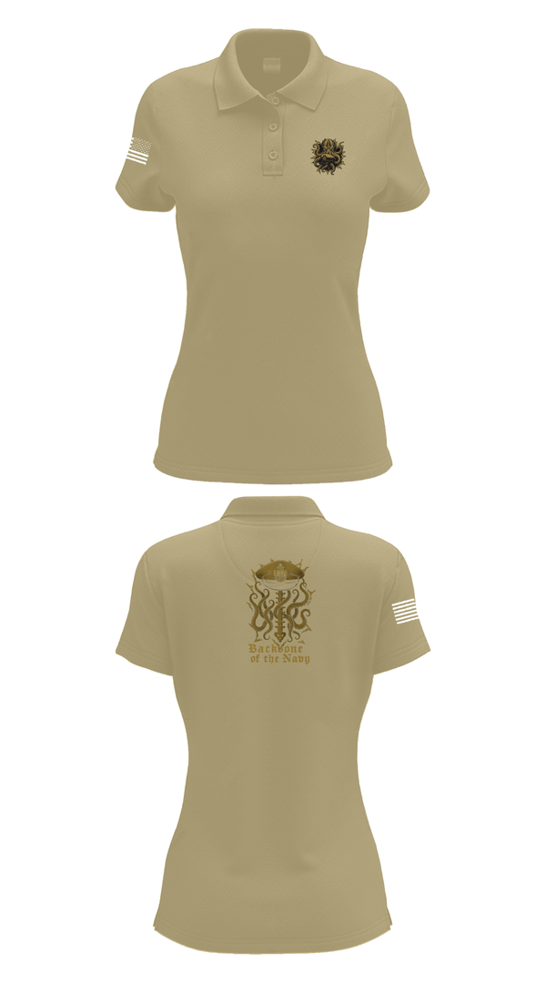 Womens Short Sleeve Performance Polo, NAS Patuxent River, , Teamtime, Team time, sublimation, custom sports apparel, team uniforms, spirit wear, spiritwear, sports uniforms, custom shirts, team store, custom team store, fundraiser sports, apparel fundraiser