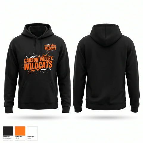 Hoodie, Carson Valley Wildcats, Wrestling, Teamtime, Team time, sublimation, custom sports apparel, team uniforms, spirit wear, spiritwear, sports uniforms, custom shirts, team store, custom team store, fundraiser sports, apparel fundraiser