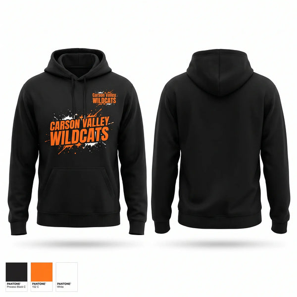 Hoodie, Carson Valley Wildcats, Wrestling, Teamtime, Team time, sublimation, custom sports apparel, team uniforms, spirit wear, spiritwear, sports uniforms, custom shirts, team store, custom team store, fundraiser sports, apparel fundraiser
