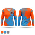 Swing Kings Women's Long Sleeve V-neck Shirt - 1