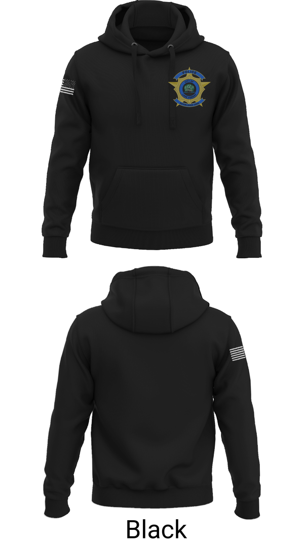 Hoodie, Lake Forest Police Department, Police, Teamtime, Team time, sublimation, custom sports apparel, team uniforms, spirit wear, spiritwear, sports uniforms, custom shirts, team store, custom team store, fundraiser sports, apparel fundraiser