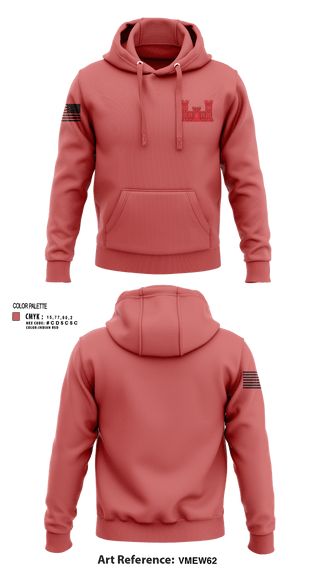 Hoodie, 205TH EN BN, Army, Teamtime, Team time, sublimation, custom sports apparel, team uniforms, spirit wear, spiritwear, sports uniforms, custom shirts, team store, custom team store, fundraiser sports, apparel fundraiser