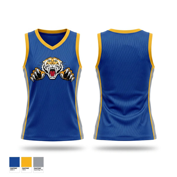 Mens Basketball Jersey, Stringtown Tigers, Women's Basketball, Teamtime, Team time, sublimation, custom sports apparel, team uniforms, spirit wear, spiritwear, sports uniforms, custom shirts, team store, custom team store, fundraiser sports, apparel fundraiser