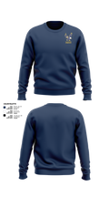 Barrington High School Gymnastics 6144044 Crew Neck Sweatshirt - 22