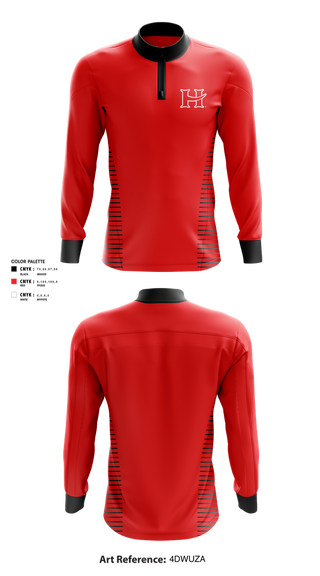 Quarter Zip Jacket, Hart Pirates, Women's Basketball, Teamtime, Team time, sublimation, custom sports apparel, team uniforms, spirit wear, spiritwear, sports uniforms, custom shirts, team store, custom team store, fundraiser sports, apparel fundraiser