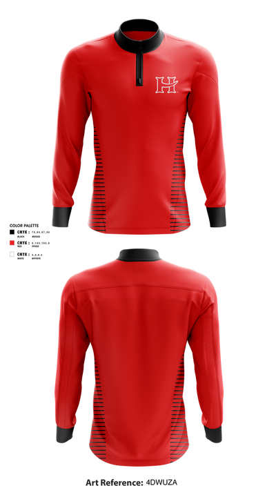 Hart Pirates 55316114 Quarter Zip Jacket - 5