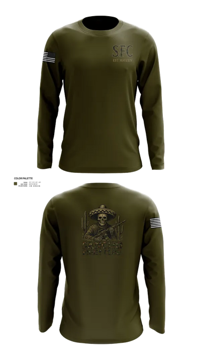 Sancho Fight Club 22906489 Long Sleeve Performance Shirt 23