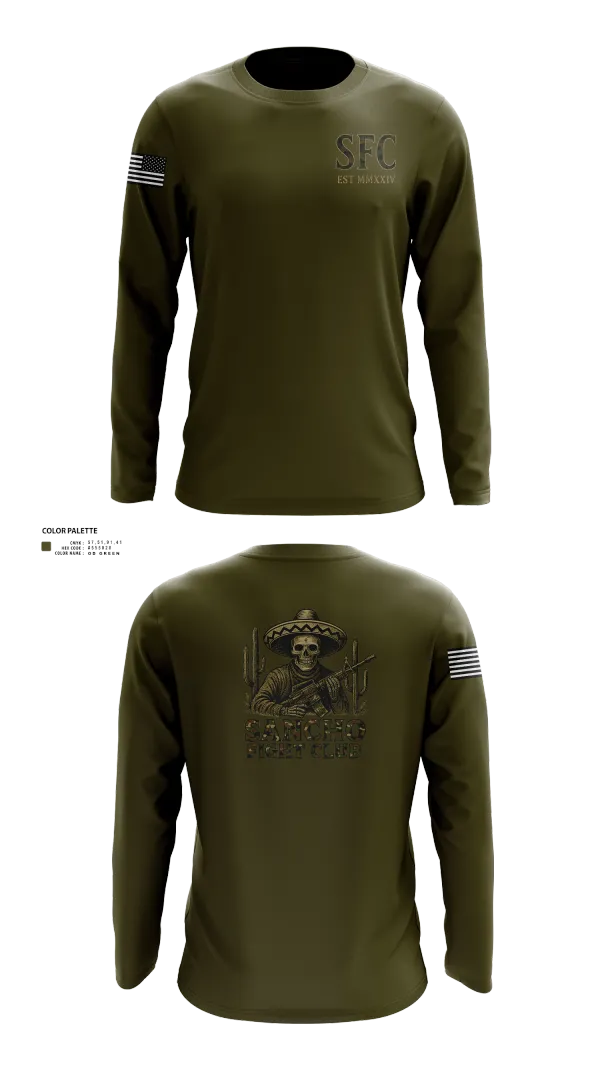 Long Sleeve Performance Shirt, Sancho Fight Club, , Teamtime, Team time, sublimation, custom sports apparel, team uniforms, spirit wear, spiritwear, sports uniforms, custom shirts, team store, custom team store, fundraiser sports, apparel fundraiser