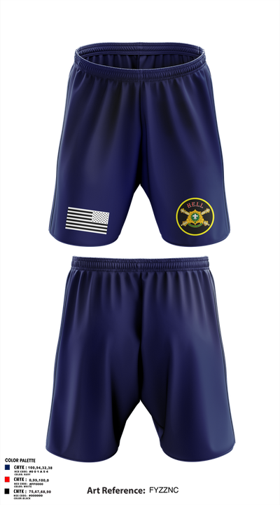 Fire’s Squadron 2nd SCR 49702477 Athletic Shorts With Pockets - 1
