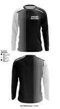 Spartans volleyball 78491133 Long Sleeve Performance Shirt 1