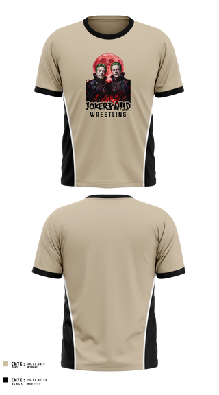 Short Sleeve Rash Guard Shirt, JOKERS WILD, Wrestling, Teamtime, Team time, sublimation, custom sports apparel, team uniforms, spirit wear, spiritwear, sports uniforms, custom shirts, team store, custom team store, fundraiser sports, apparel fundraiser