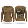 LCMs Women's Long Sleeve V-neck Shirt - 1