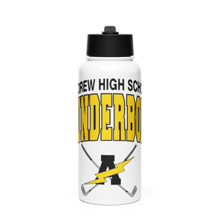 Andrew Thunderbolts Golf 43486182 Stainless Steel Water Bottle with a Straw Lid