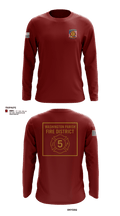 Washington Parish Fire District 5  Long Sleeve Performance Shirt - 1