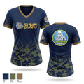 Burns high school 71781776 Women's Short Sleeve V-neck Shirt - 1