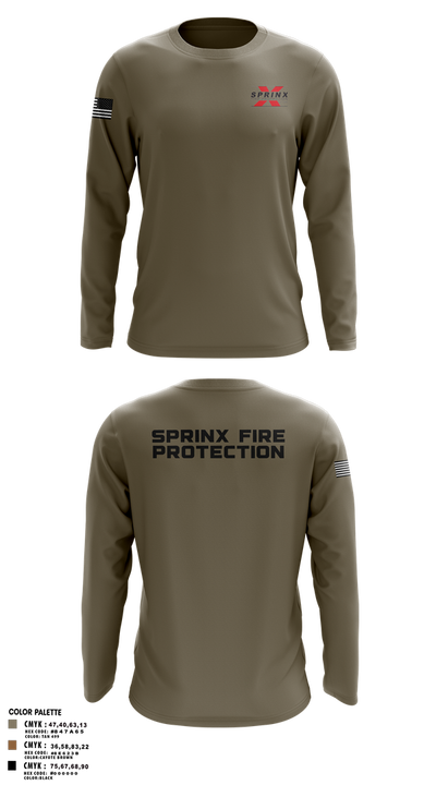 SPRINX FIRE PROTECTION 22334846 Long Sleeve Performance Shirt 4