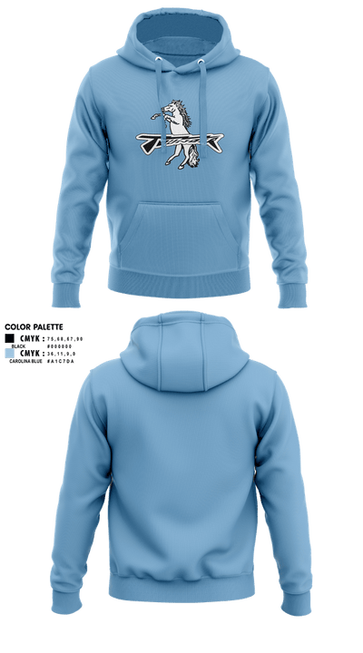 Lake Region High School Cross Country 61427028 Hoodie - 2
