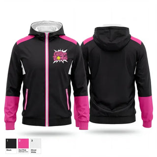 Windbreaker, Glitter Bombs, Softball, Teamtime, Team time, sublimation, custom sports apparel, team uniforms, spirit wear, spiritwear, sports uniforms, custom shirts, team store, custom team store, fundraiser sports, apparel fundraiser
