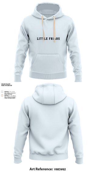 Hoodie, Little friars, Baseball, Teamtime, Team time, sublimation, custom sports apparel, team uniforms, spirit wear, spiritwear, sports uniforms, custom shirts, team store, custom team store, fundraiser sports, apparel fundraiser