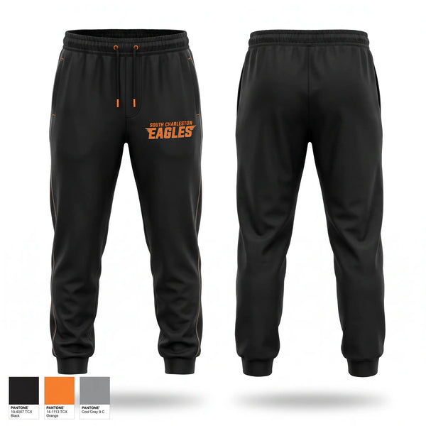 Sweatpants, South Charleston Eagles, Cheer, Teamtime, Team time, sublimation, custom sports apparel, team uniforms, spirit wear, spiritwear, sports uniforms, custom shirts, team store, custom team store, fundraiser sports, apparel fundraiser