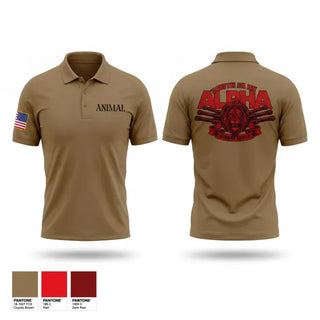 Short Sleeve Performance Polo, Animal, Army, Teamtime, Team time, sublimation, custom sports apparel, team uniforms, spirit wear, spiritwear, sports uniforms, custom shirts, team store, custom team store, fundraiser sports, apparel fundraiser