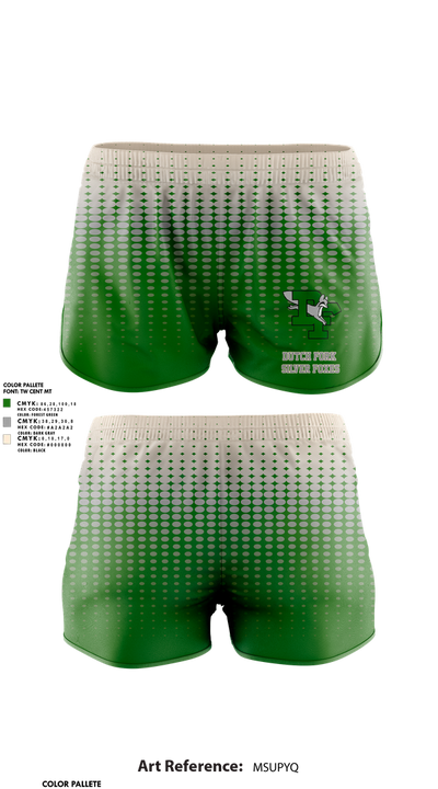 Dutch Fork Silver Foxes 30389436 Track Shorts - 3
