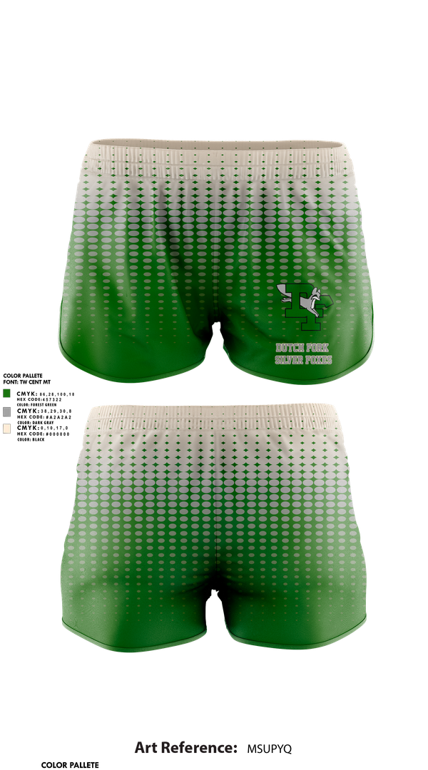 Track Shorts, Dutch Fork Silver Foxes, , Teamtime, Team time, sublimation, custom sports apparel, team uniforms, spirit wear, spiritwear, sports uniforms, custom shirts, team store, custom team store, fundraiser sports, apparel fundraiser