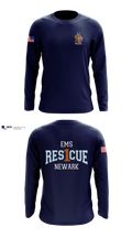 University Hospital EMS Rescue Long Sleeve Performance Shirt - 2
