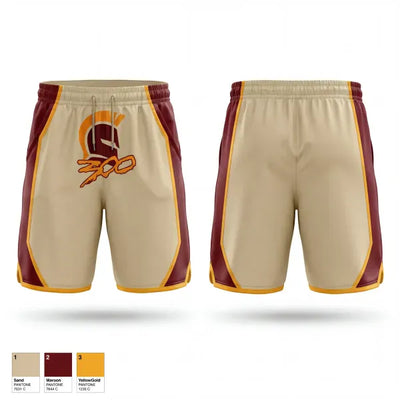 West Tampa Spartans 63438119 Athletic Shorts With Pockets - 1
