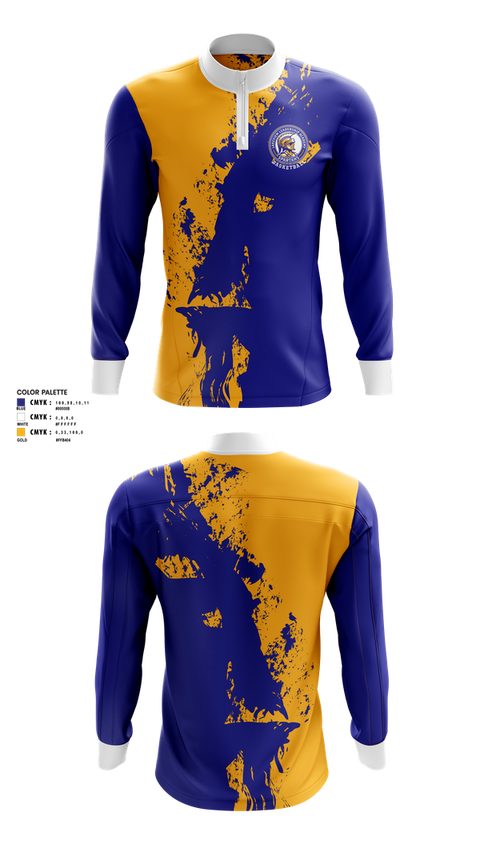 Quarter Zip Jacket, Spartans, Men's Basketball, Teamtime, Team time, sublimation, custom sports apparel, team uniforms, spirit wear, spiritwear, sports uniforms, custom shirts, team store, custom team store, fundraiser sports, apparel fundraiser