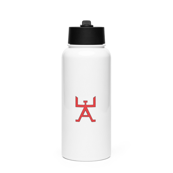 355 CES 91493290 Stainless Steel Water Bottle with a Straw Lid
